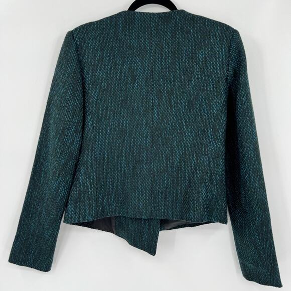 Banana Republic Dark Green Textured Blazer - Picture 5 of 16